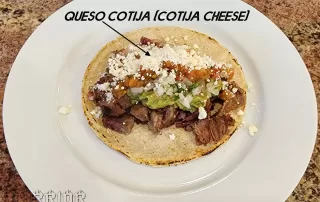 Mexican Cotija Cheese For Smoked Brisket Tacos (Queso Cotija)