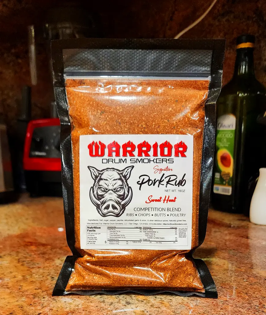 Warrior Drum Smokers Signature Pork Rub Seasoning