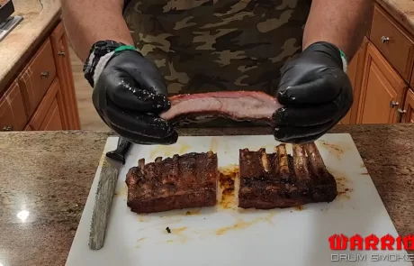 competition style barbecue sparerib