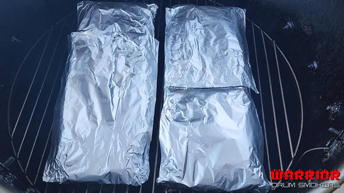 Foil Wrapped Pork Ribs Foil Wrapped Pork Ribs